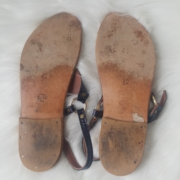 K JACQUES PICON T-STRAP SANDAL SZ.40. Like NEW. - Picture 5 of 8